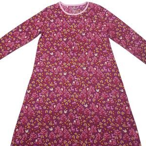 L. L. Bean long-sleeved animal woodland deer print nightgown